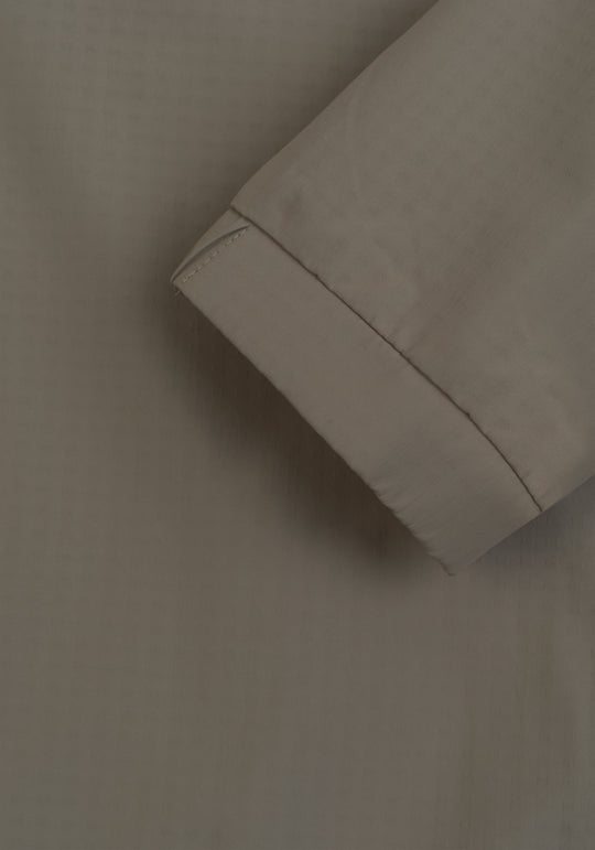 Dune Beige Pocketable Windbreaker Jacket