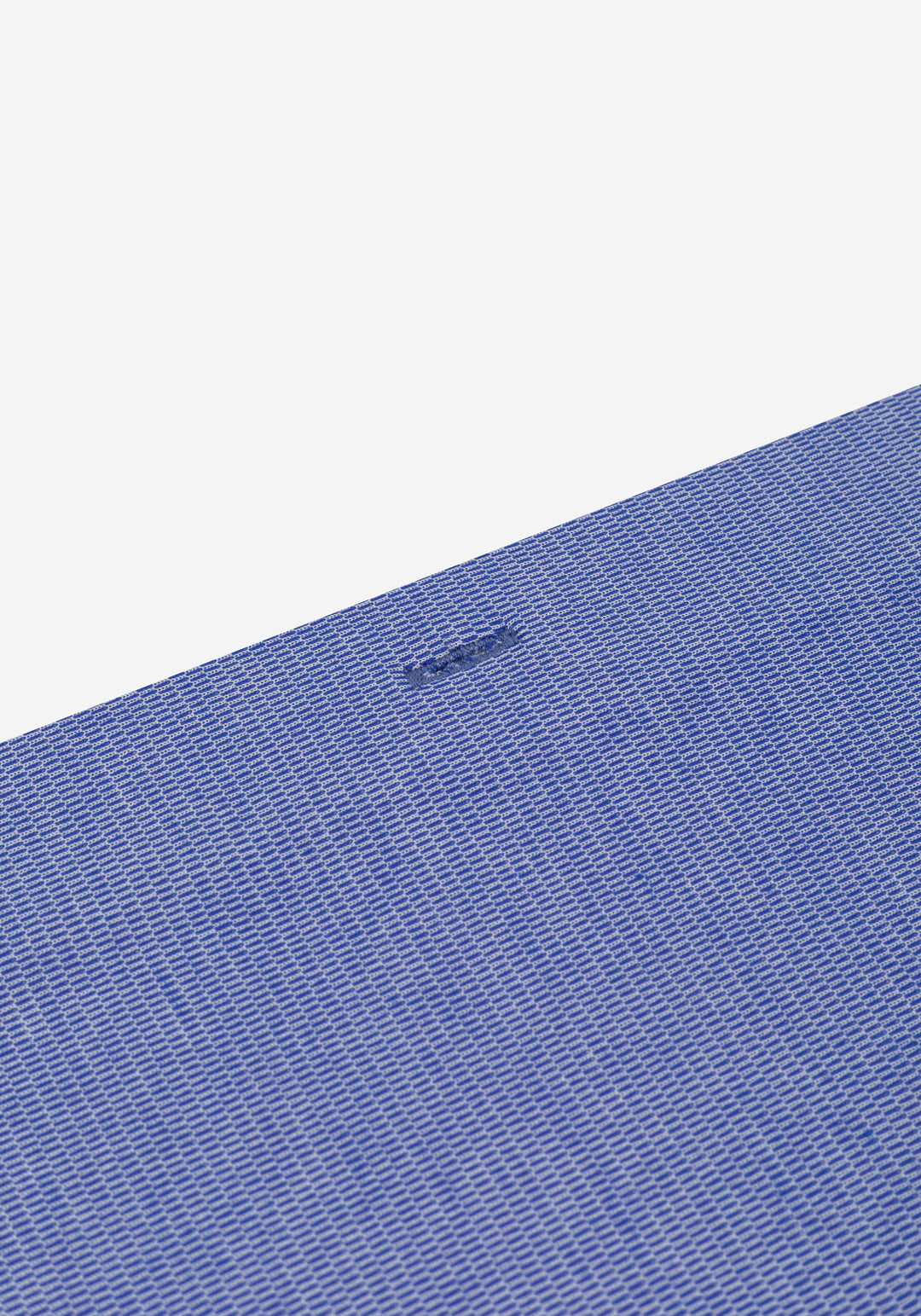 Serene Blue Knitted 4-Way Stretch Shirt