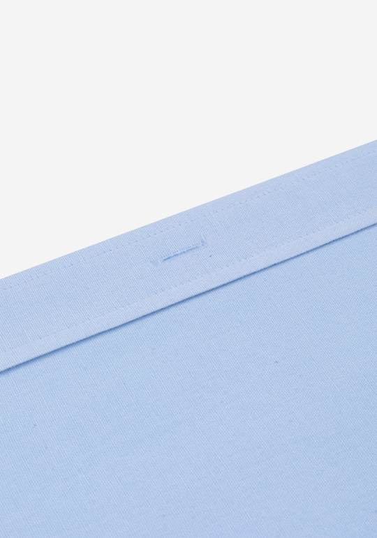 Powder Blue Piece-Dyed Shirt
