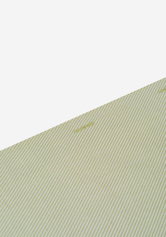 Dune Olive Stripe Signature Twill Shirt