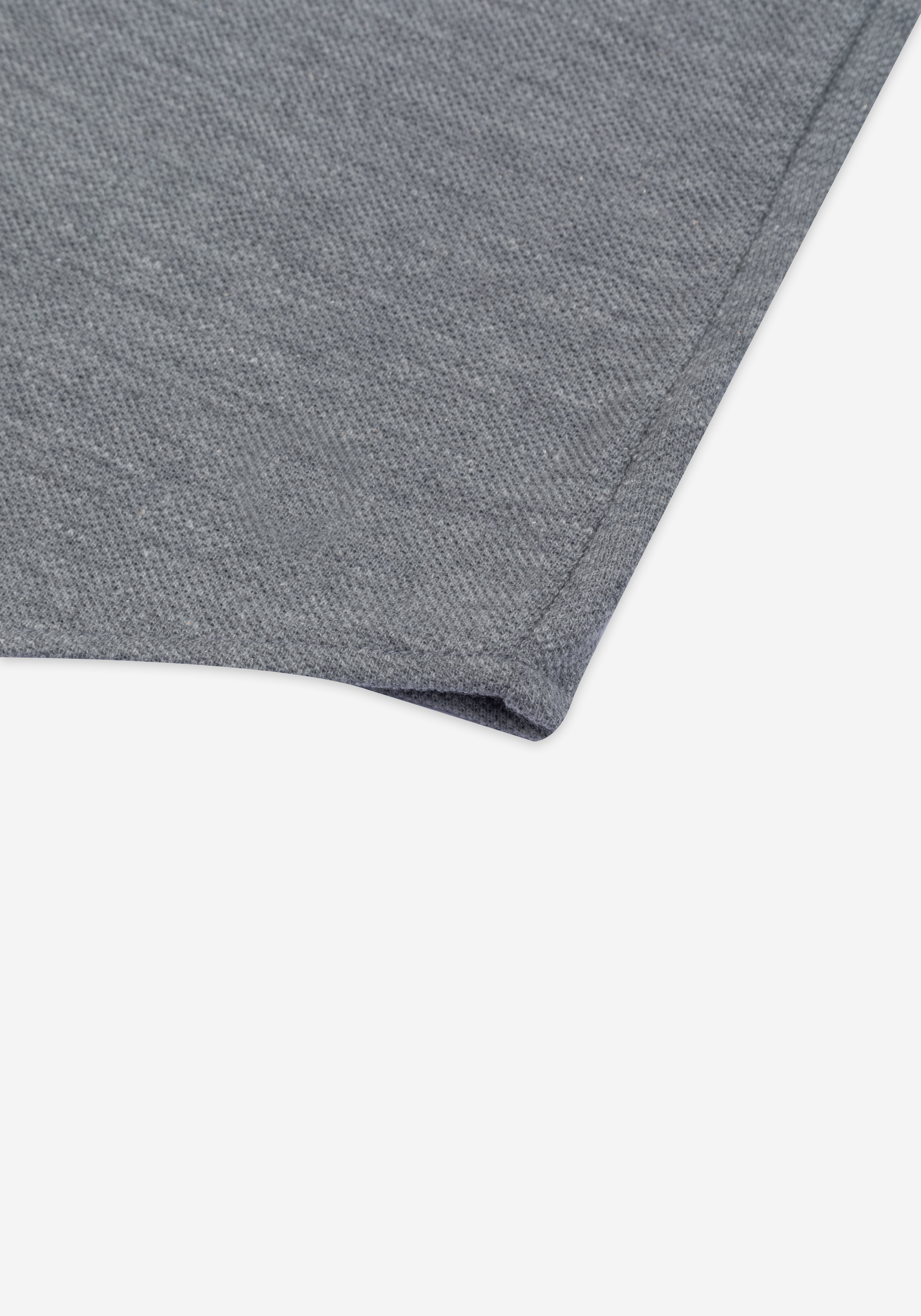 Powder Grey PiquÃ© Shirt