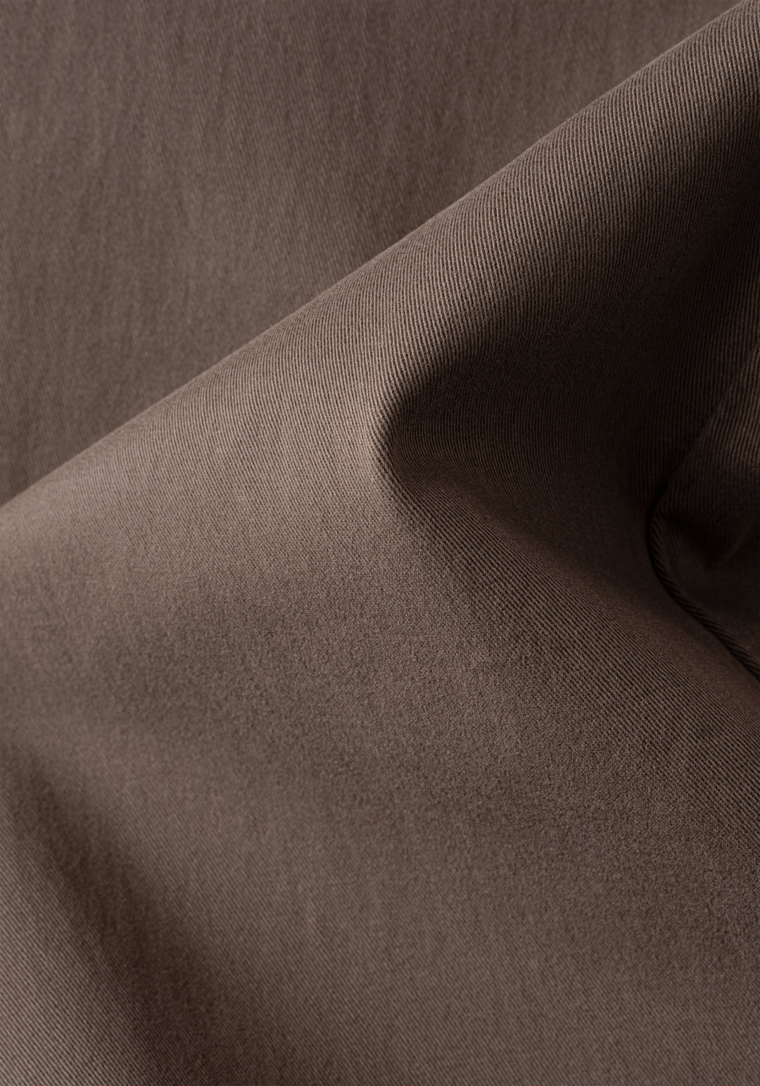 Mink Brown Gabardine