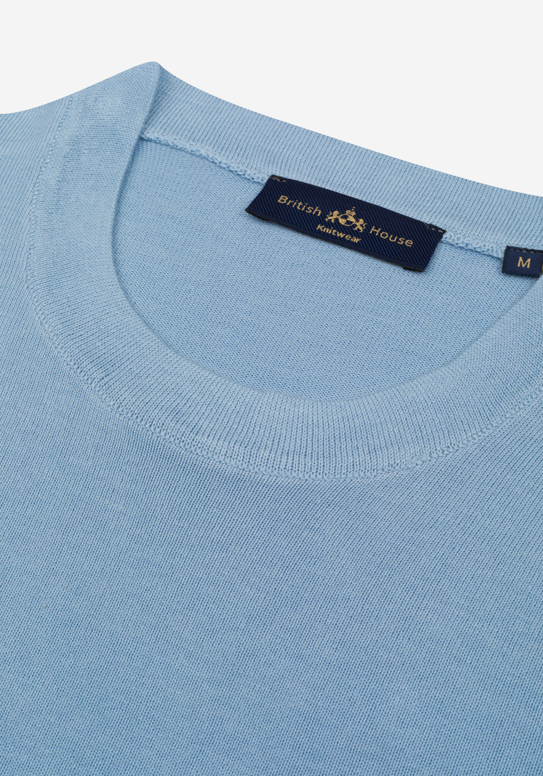 Seabreeze Blue Knitted T-Shirt