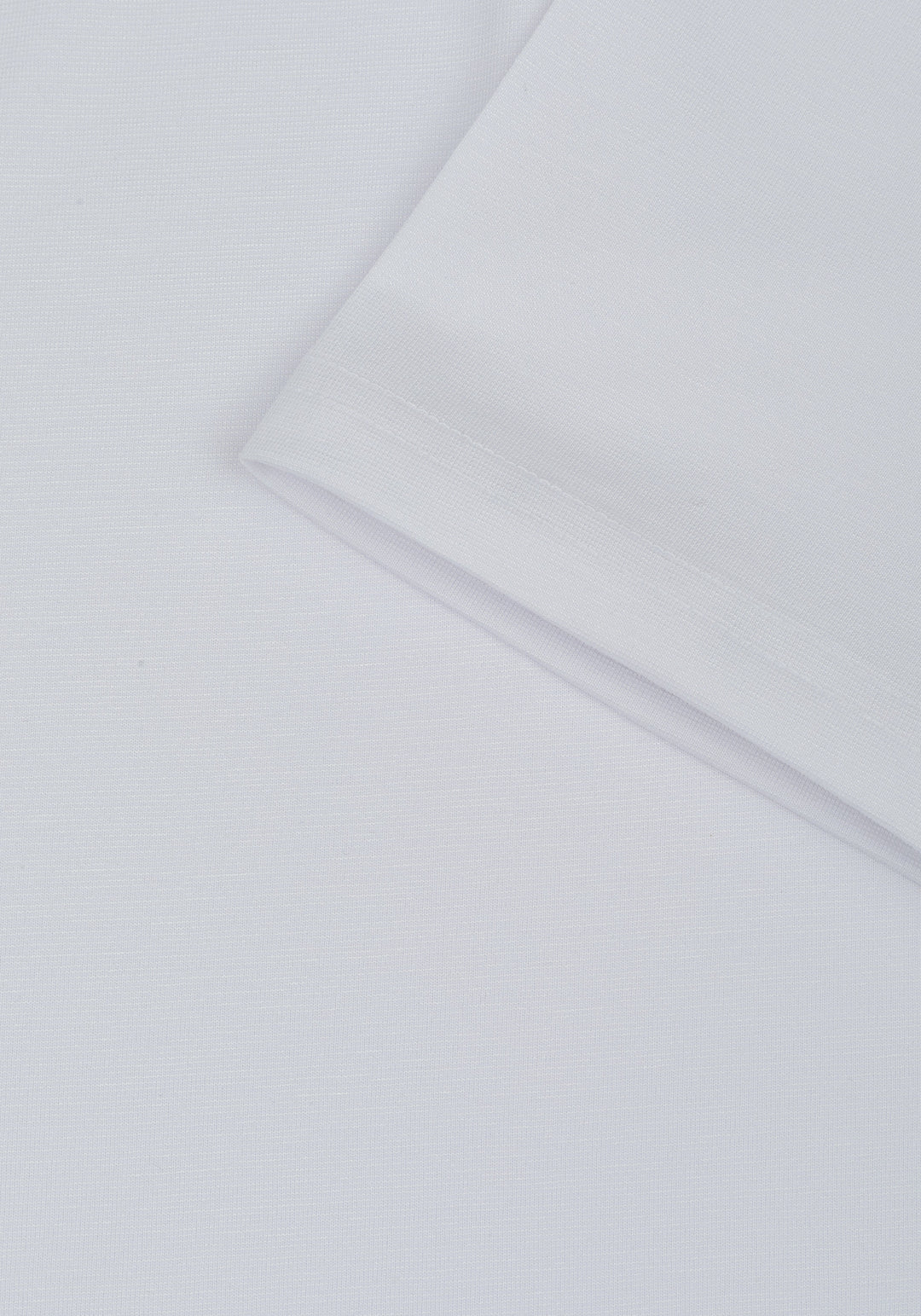 Swan White Soft Knit Polo Shirt