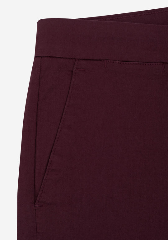 Mulberry Burgundy Short