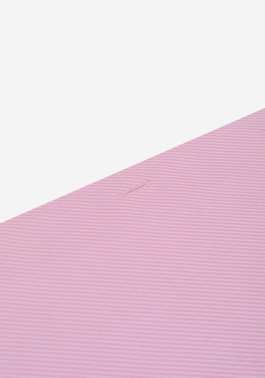 Bloom Pink Stripe Signature Twill Shirt