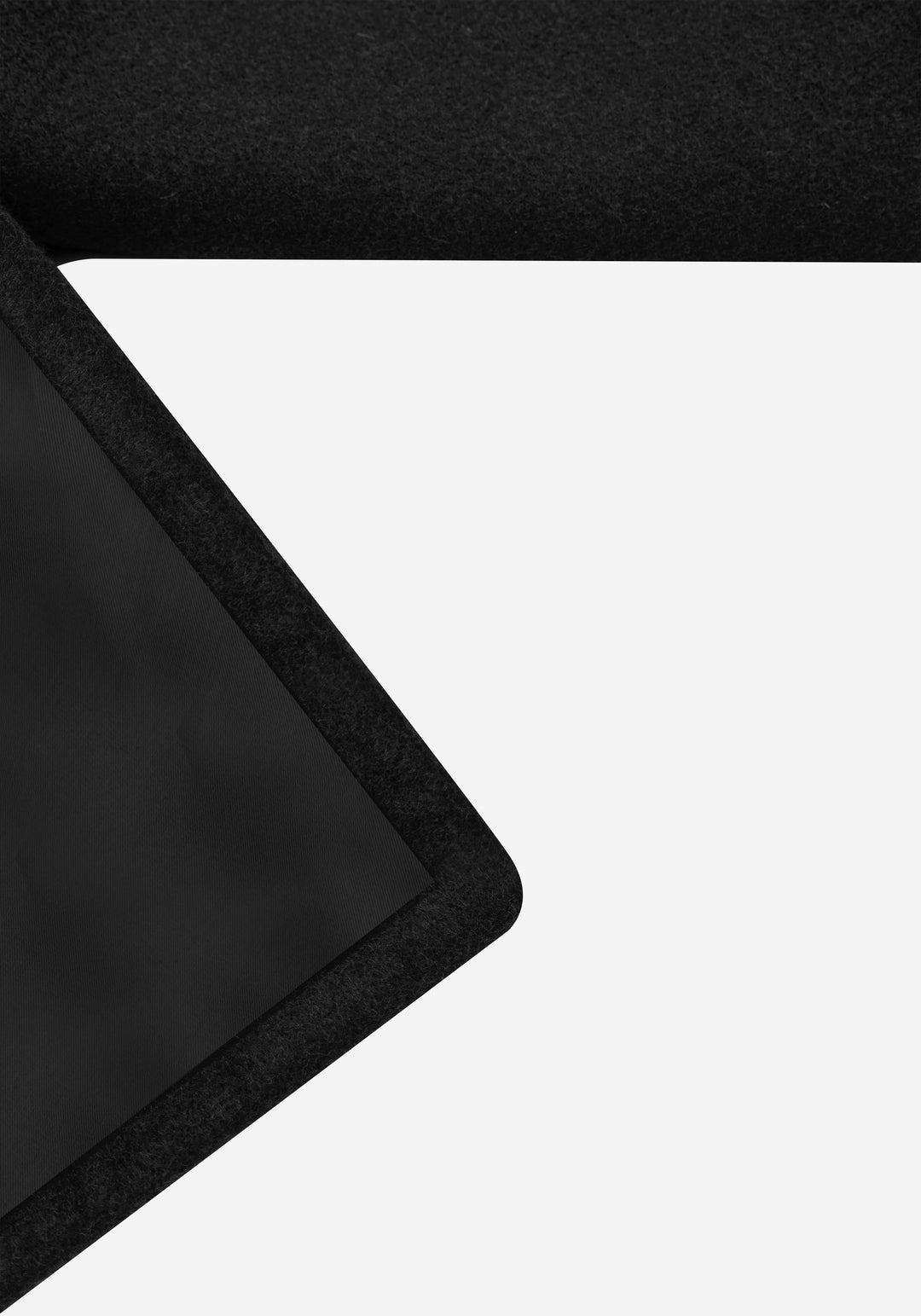 Ebony Black Poly Coat