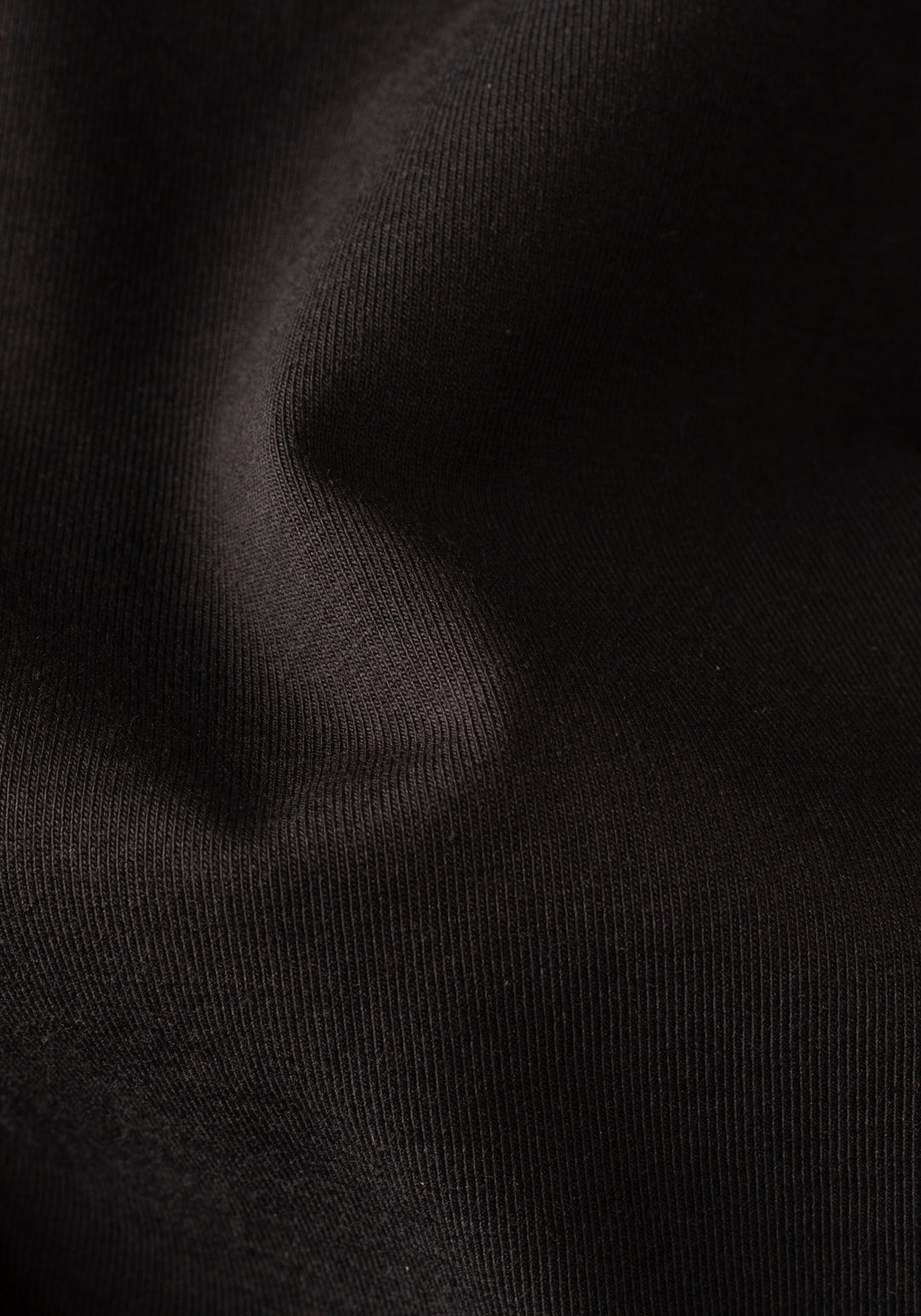 Panther Black Cotton Undershirt - Short Sleeve
