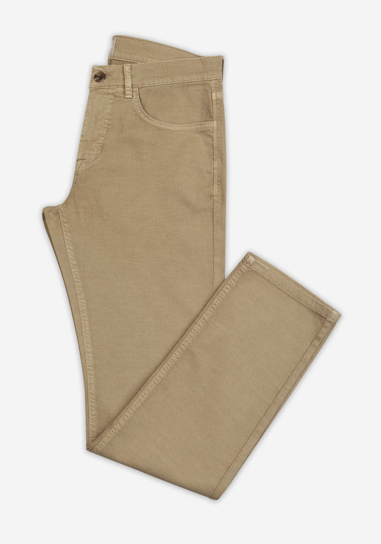 Savanna Beige Piqué Gabardine