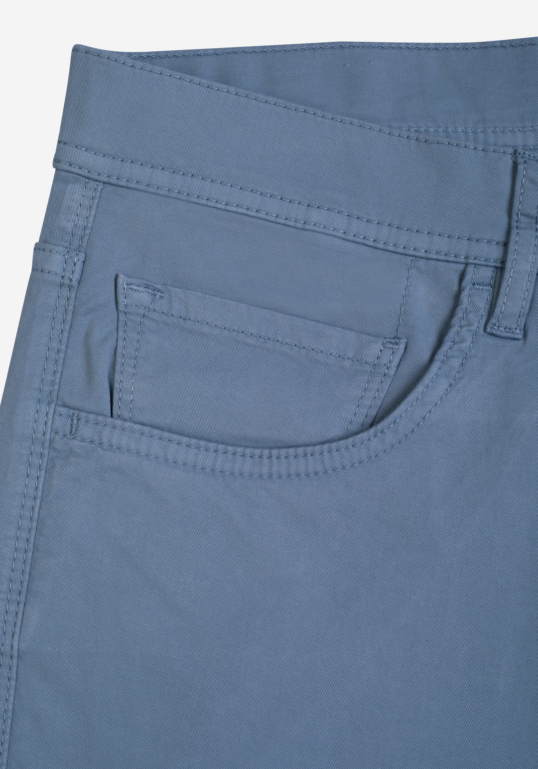Steel Blue Twill Gabardine