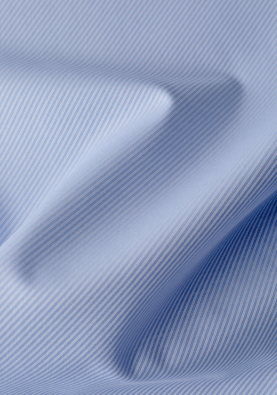 Glacial Blue Stripe Signature Twill Shirt