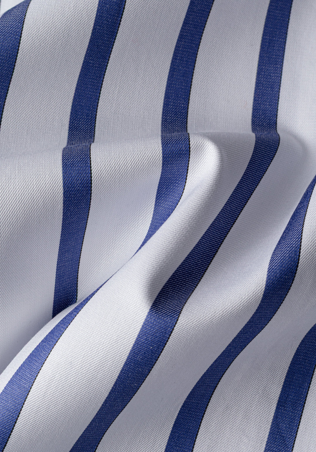 Imperial Blue Stripe Signature Twill Shirt