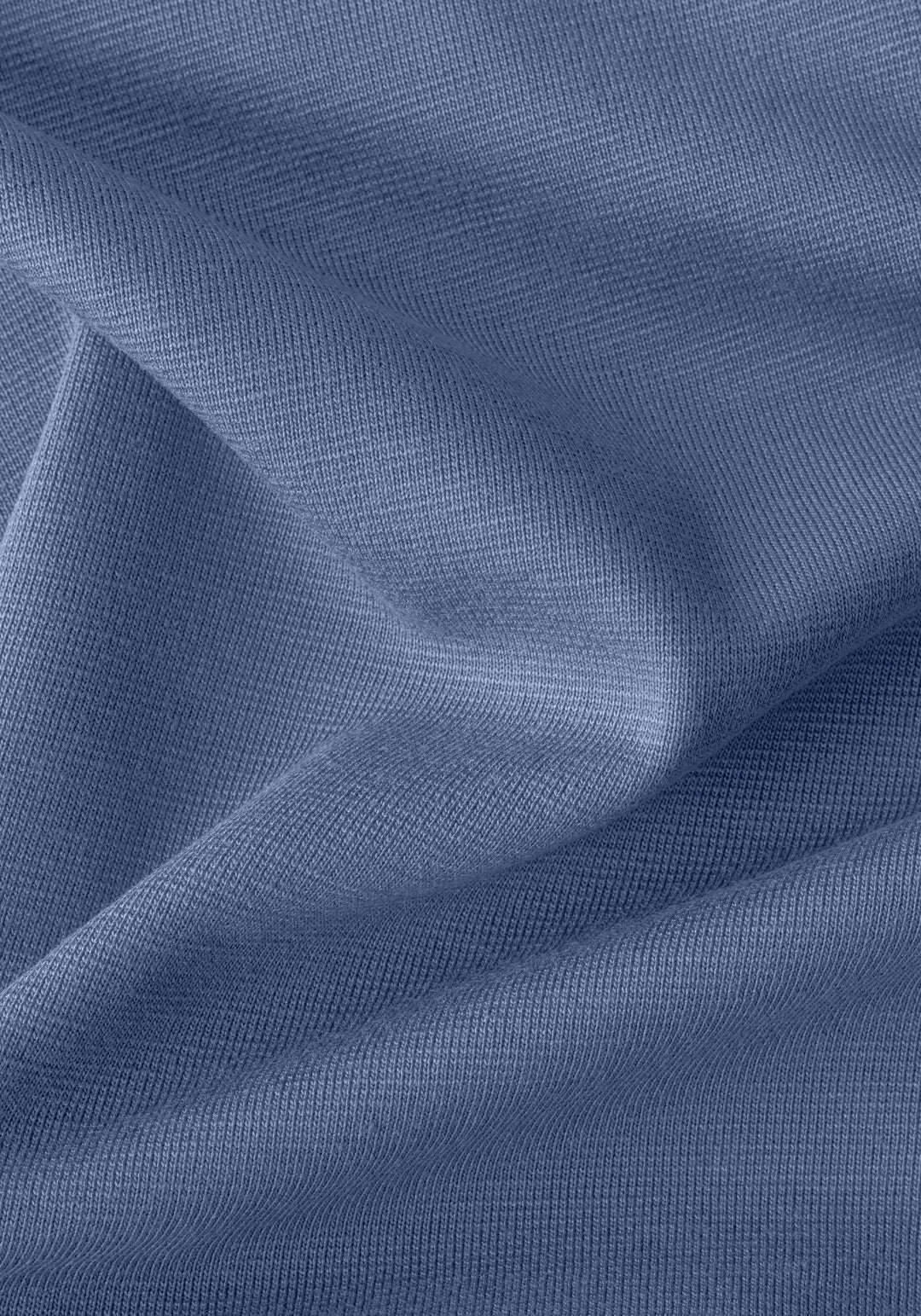 Slate Blue Soft Knit Polo Shirt