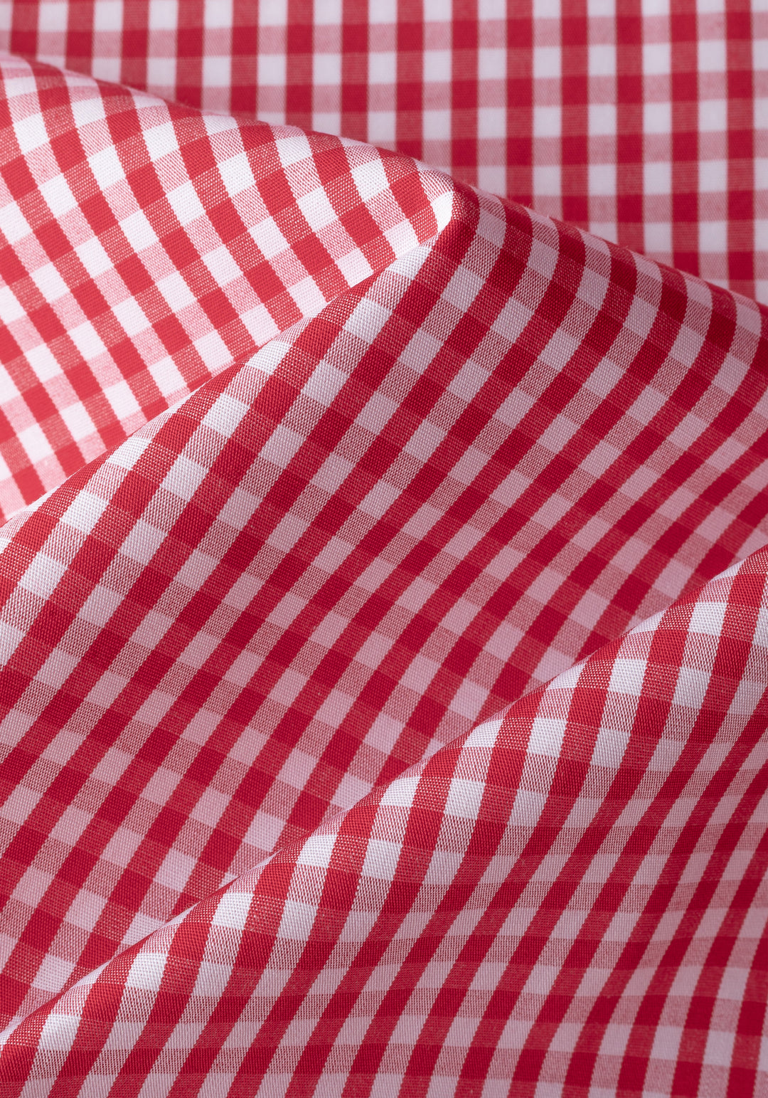Cardinal Red Checked Poplin Shirt