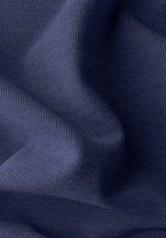 Slate Blue Cotton Sweatshirt
