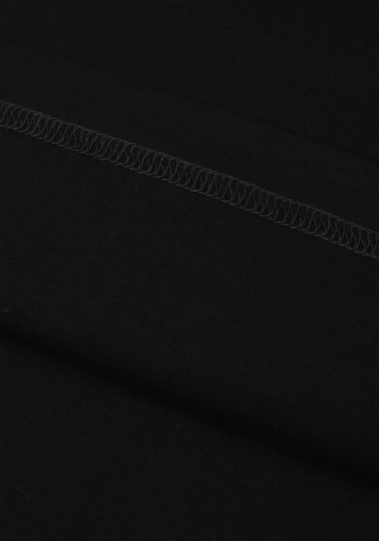 Metallic Black Mercerized Single Jersey