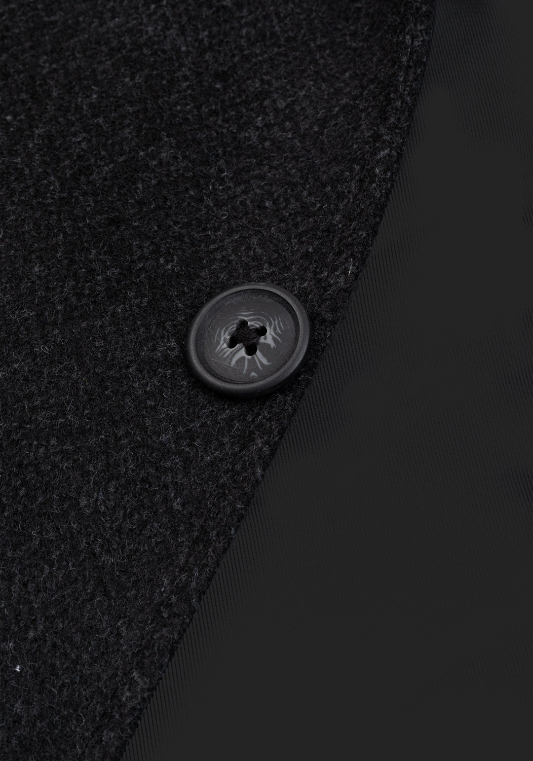 Ebony Black Poly Coat