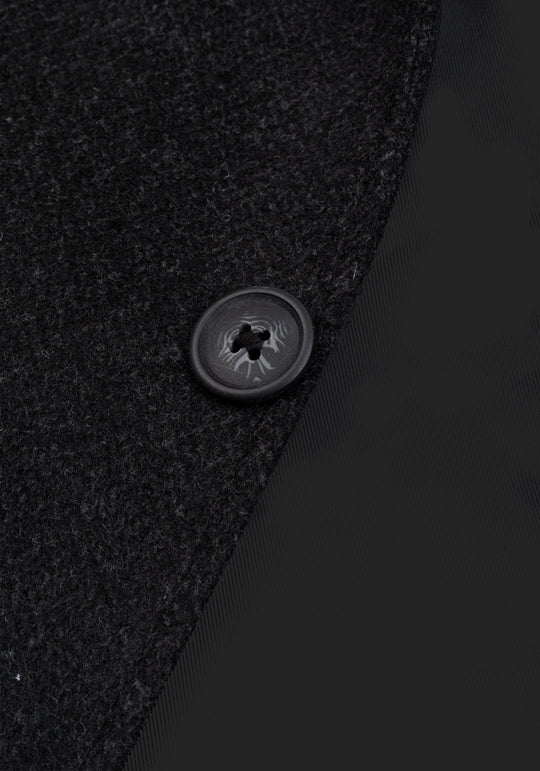 Ebony Black Poly Coat