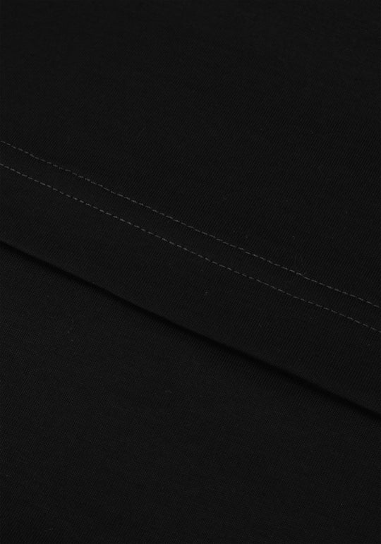 Metallic Black Mercerized Single Jersey