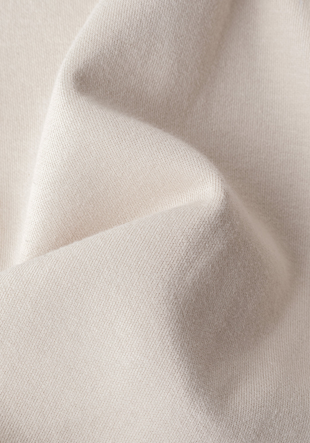 Ivory Beige Cotton Short