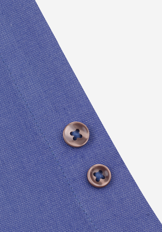 Royal Indigo Piece-Dyed Shirt