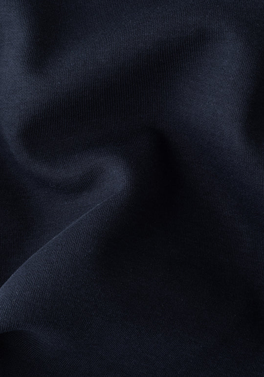 True Navy Cotton Short