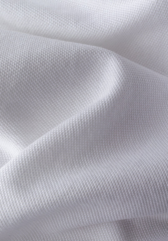 Mist White Piqué Shirt