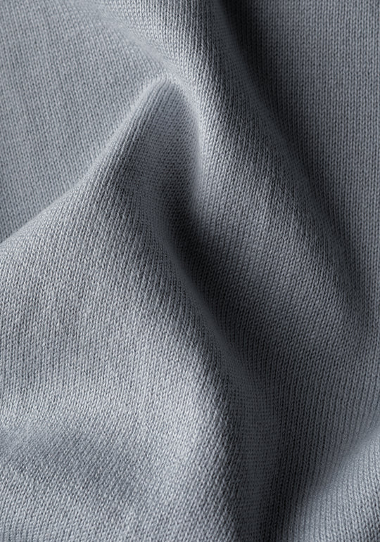 Stone Dusk Gray Cotton Pullover