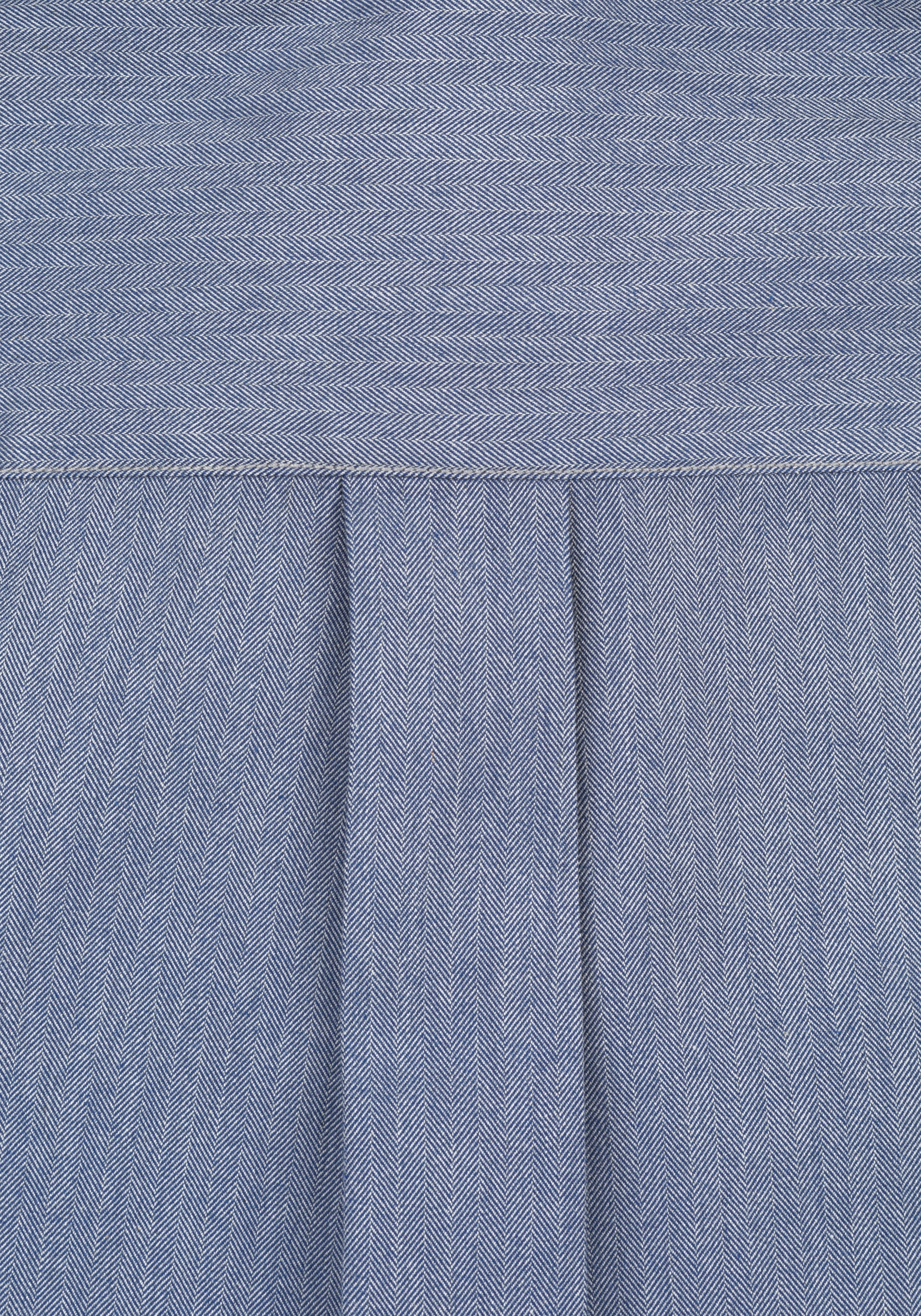 Steel Blue Cotton Overshirt