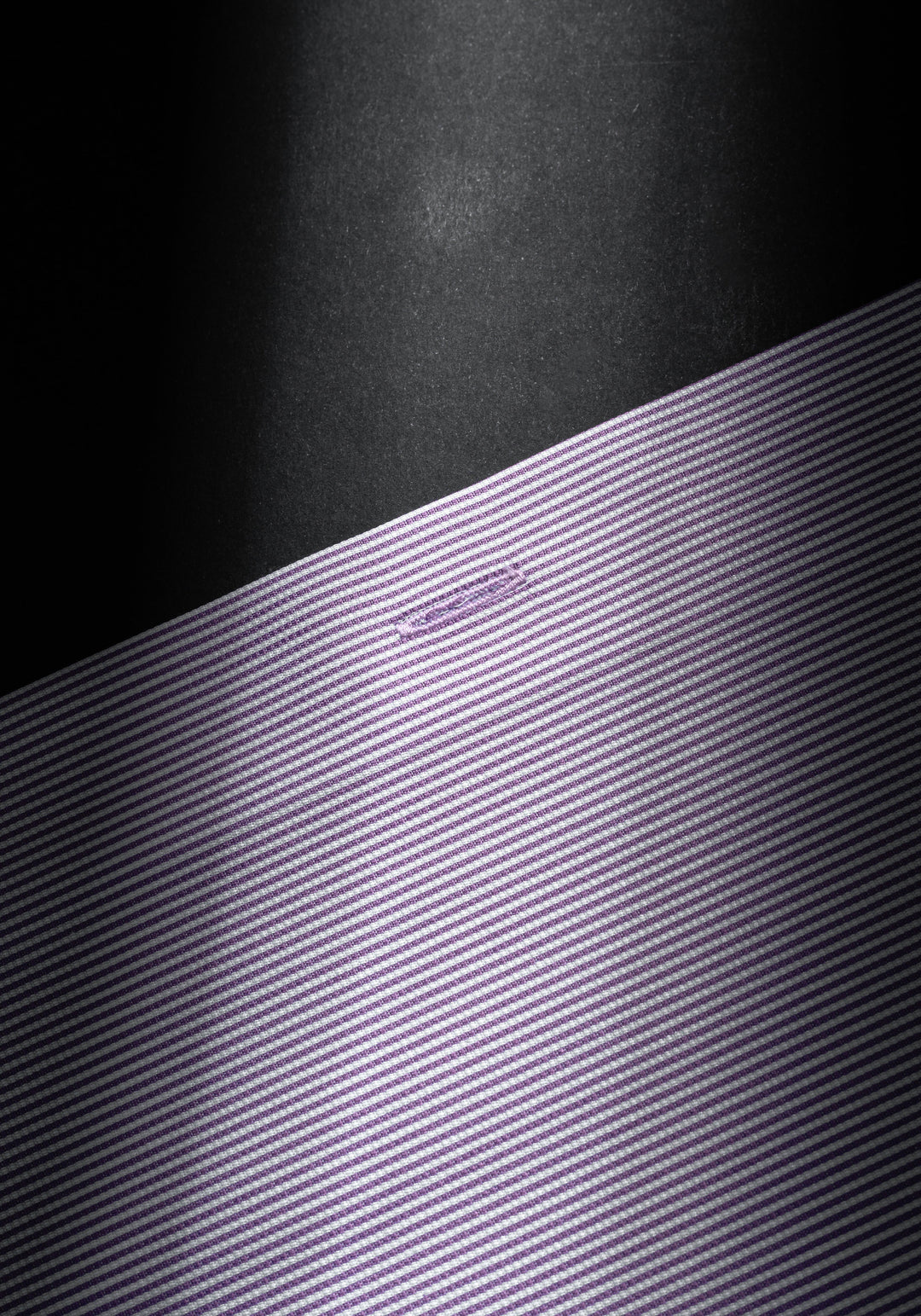 Giza 87 Cotton Frosted Violet Stripe Basket Weave Shirt