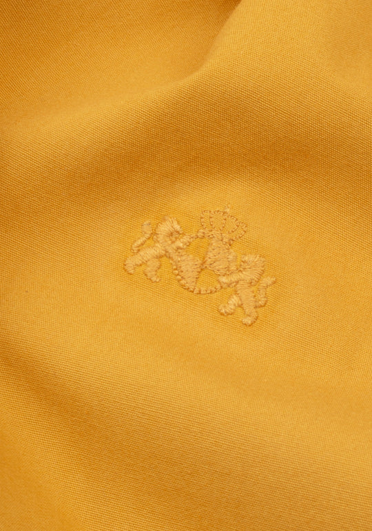 Ochre Yellow Piece-Dyed Shirt