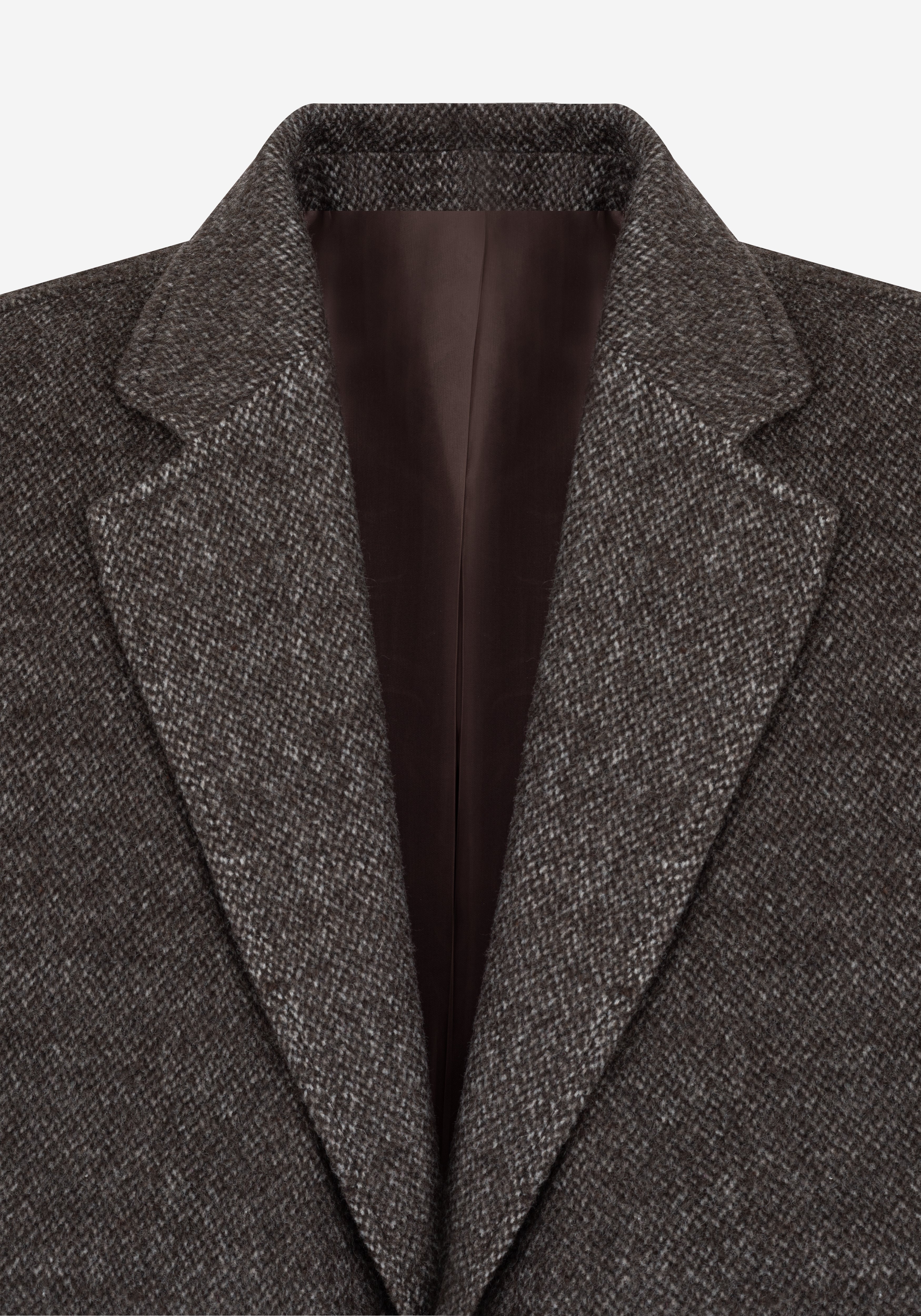 Cocoa Brown Poly Coat