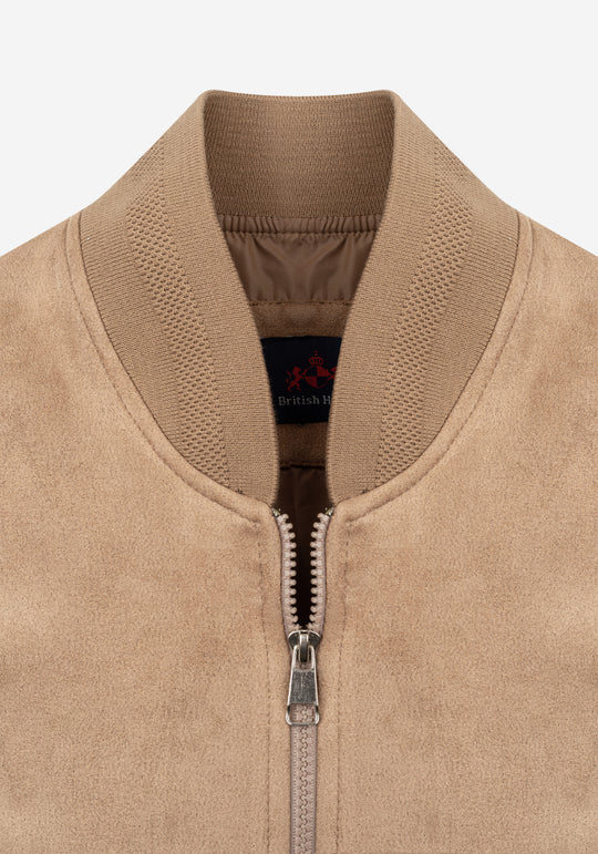 Light Brown Suede Jacket