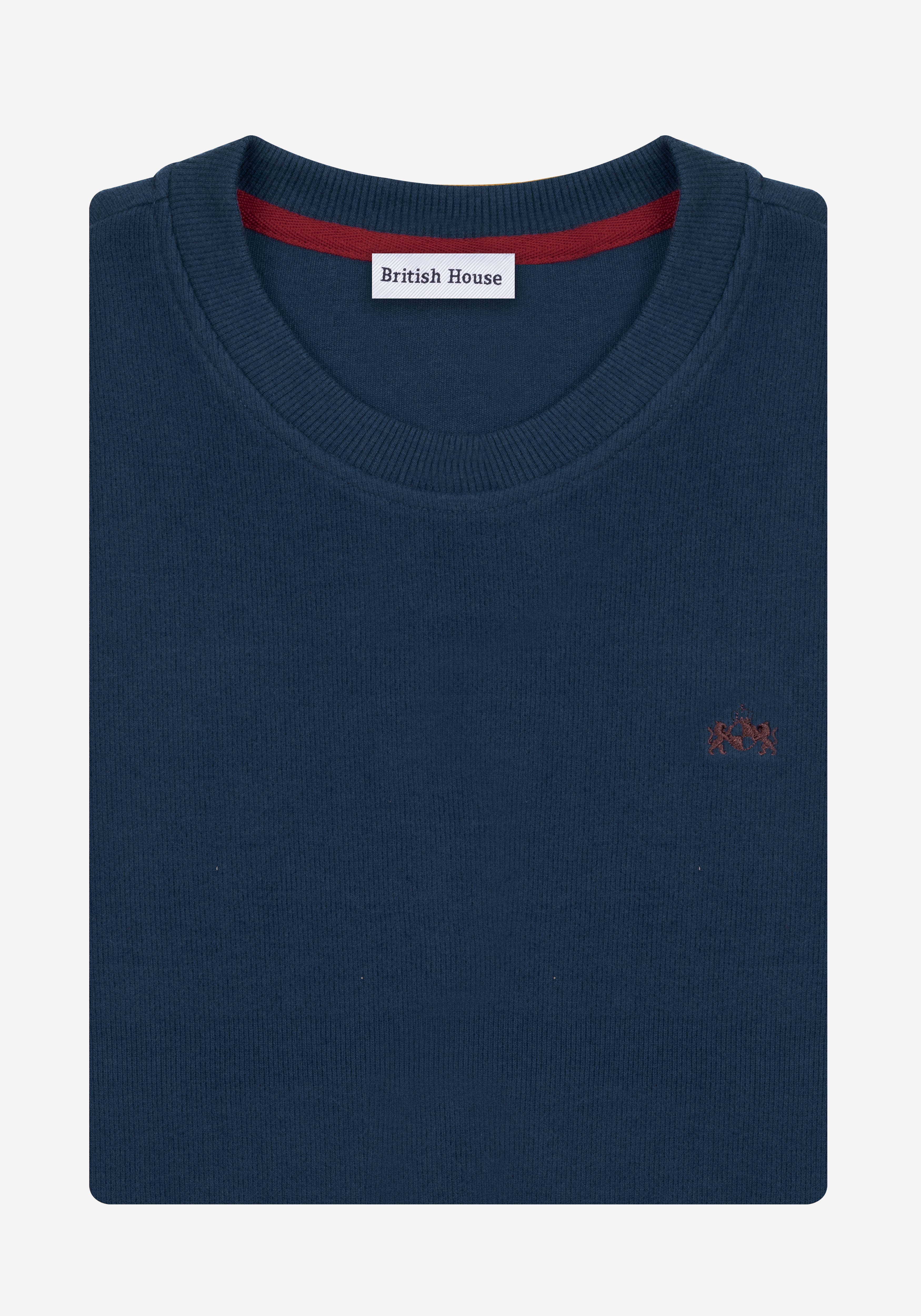 Midnight Indigo Cotton Sweatshirt