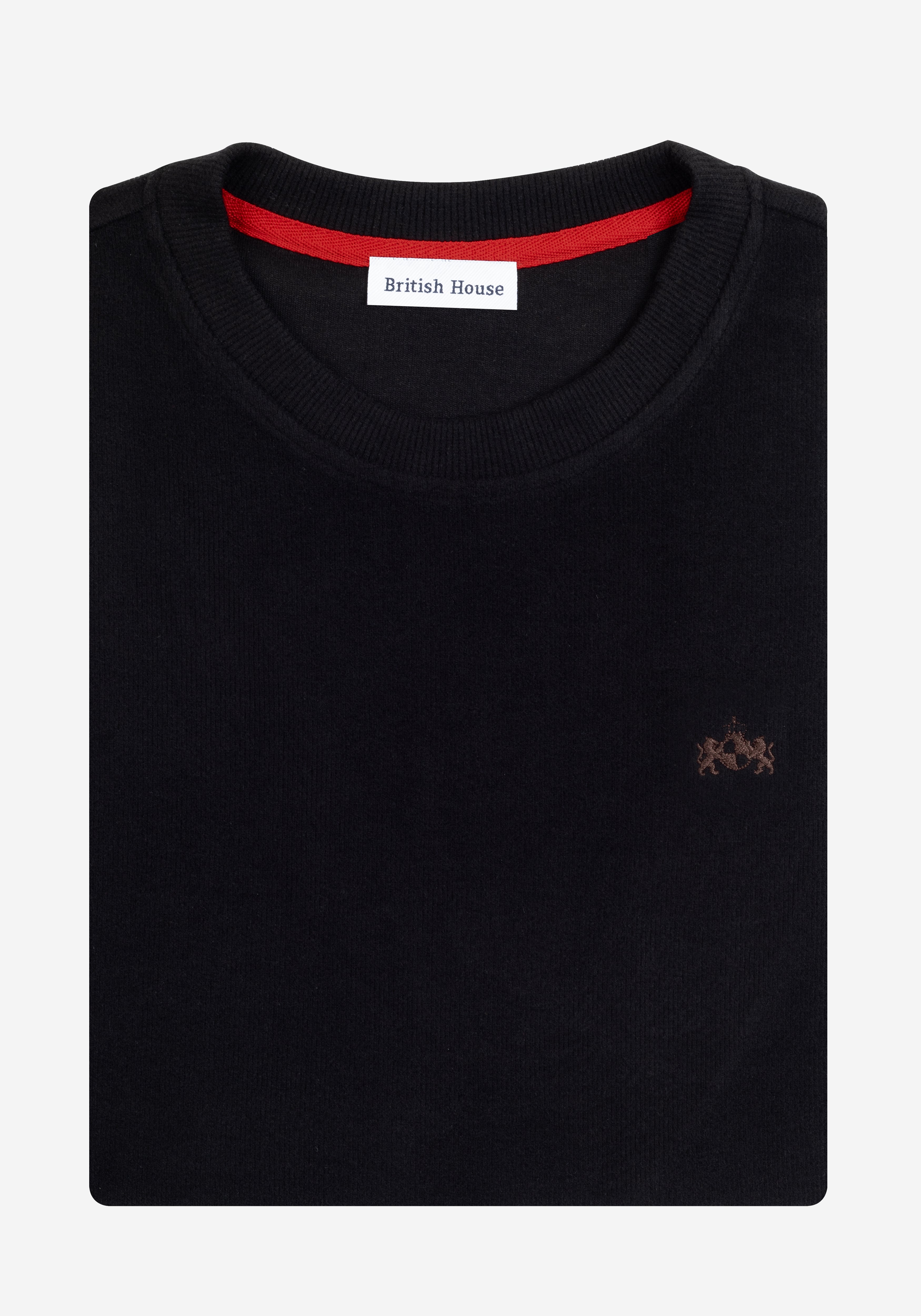 Slate Black Cotton Sweatshirt