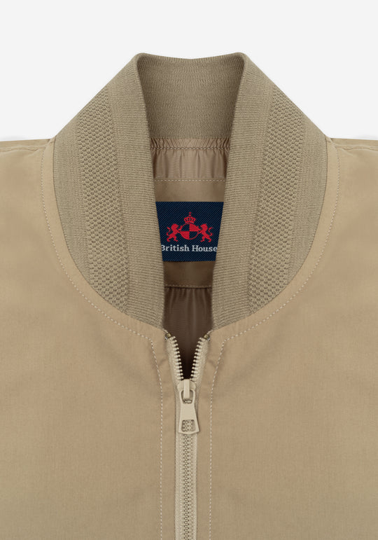 Sand Beige Suede Jacket