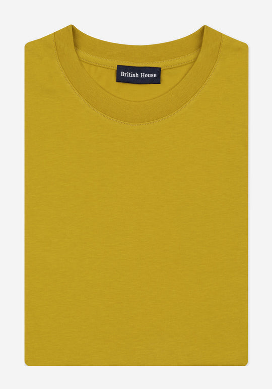 Deep Yellow Over-Sized T-Shirt