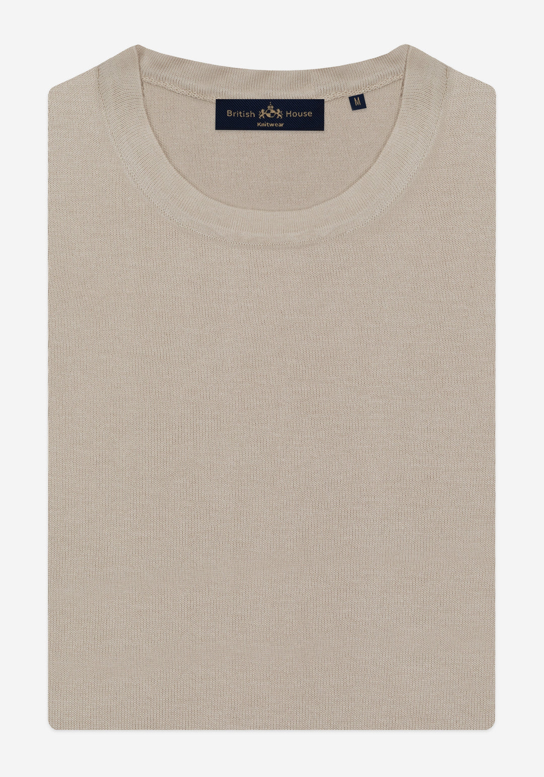 Clay Beige Knitted T-Shirt