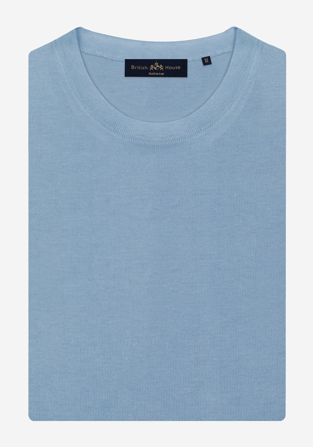 Seabreeze Blue Knitted T-Shirt