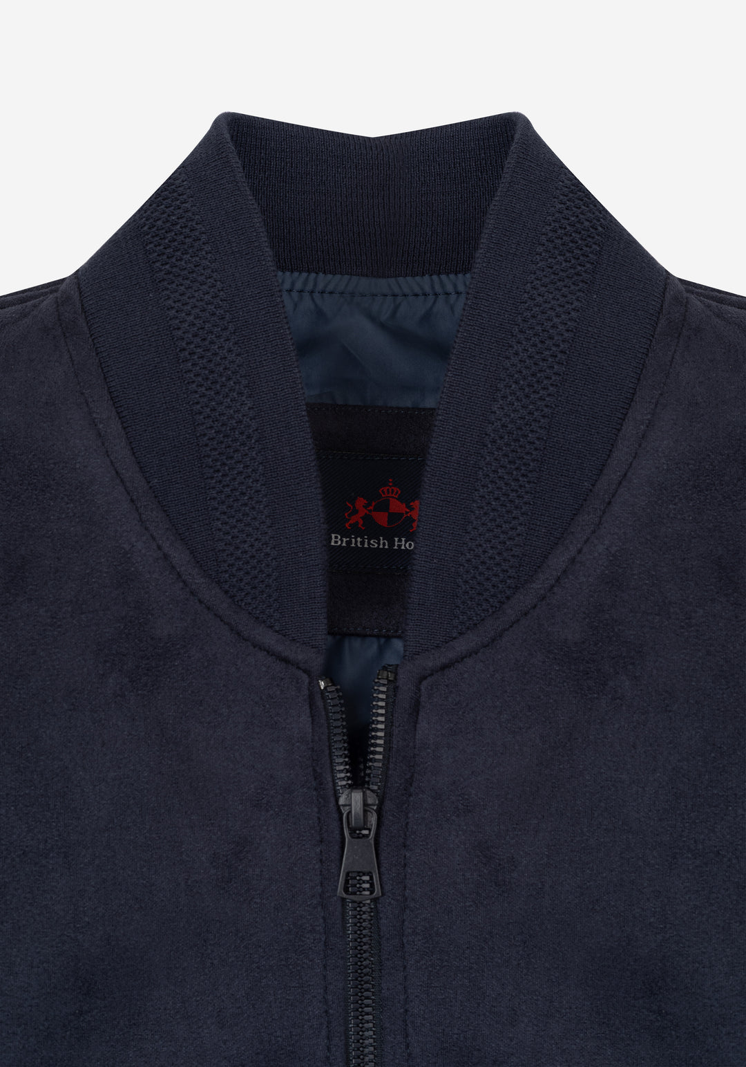 Midnight Navy Suede Jacket