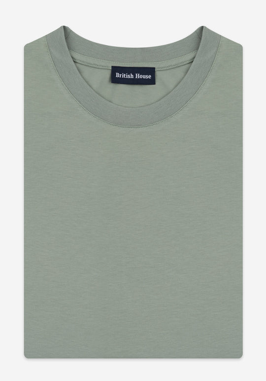 Dust Green Over-Sized T-Shirt