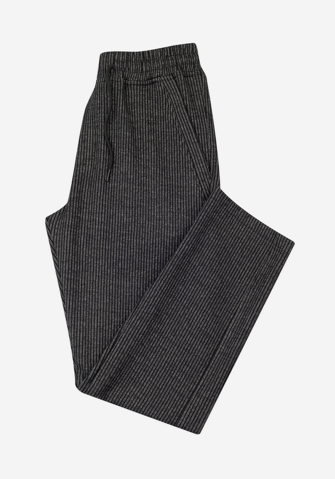 Ink Black Stripe B-Stretch Urban Trousers
