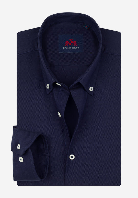 Eclipse Blue Poplin Shirt
