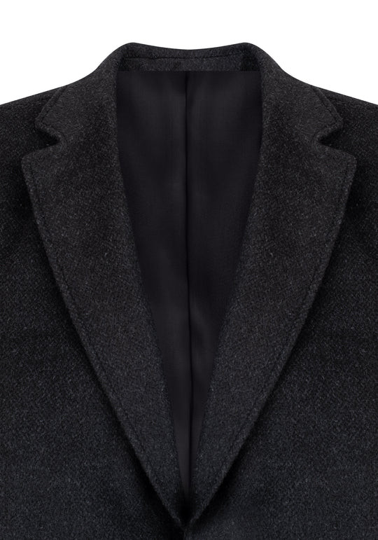 Ebony Black Poly Coat
