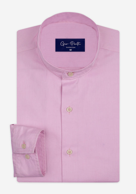 Powder Pink Washed Oxford Shirt