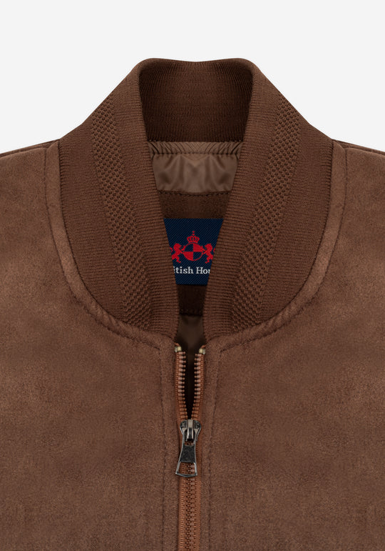 Dark Brown Suede Jacket