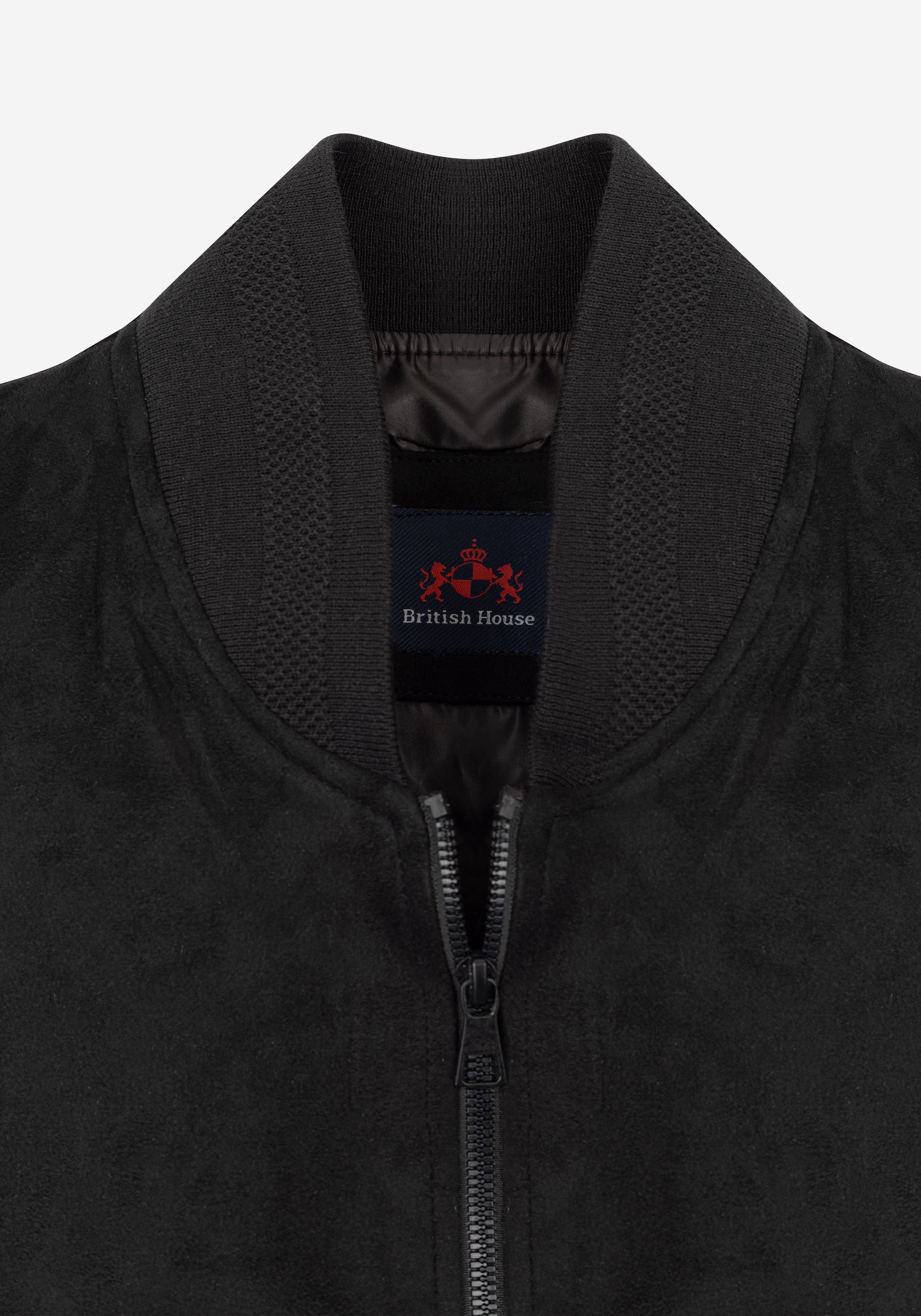 Dim Black Suede Jacket