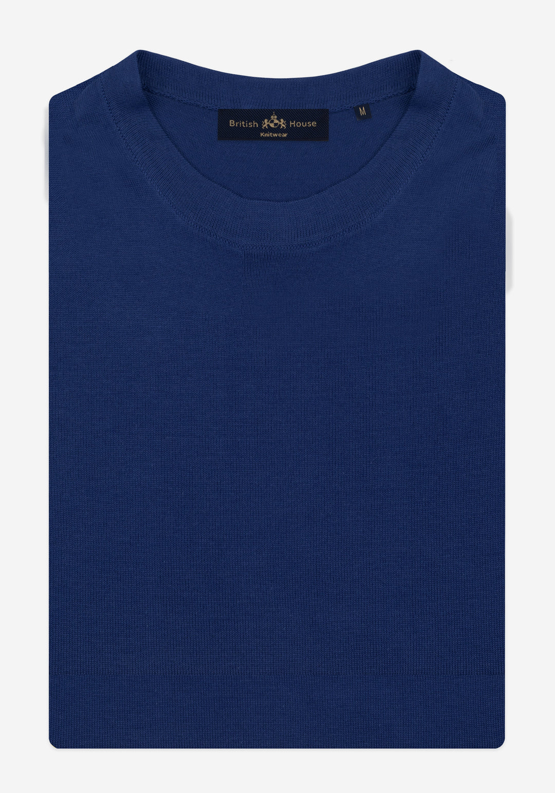 Lapis Blue Knitted T-Shirt