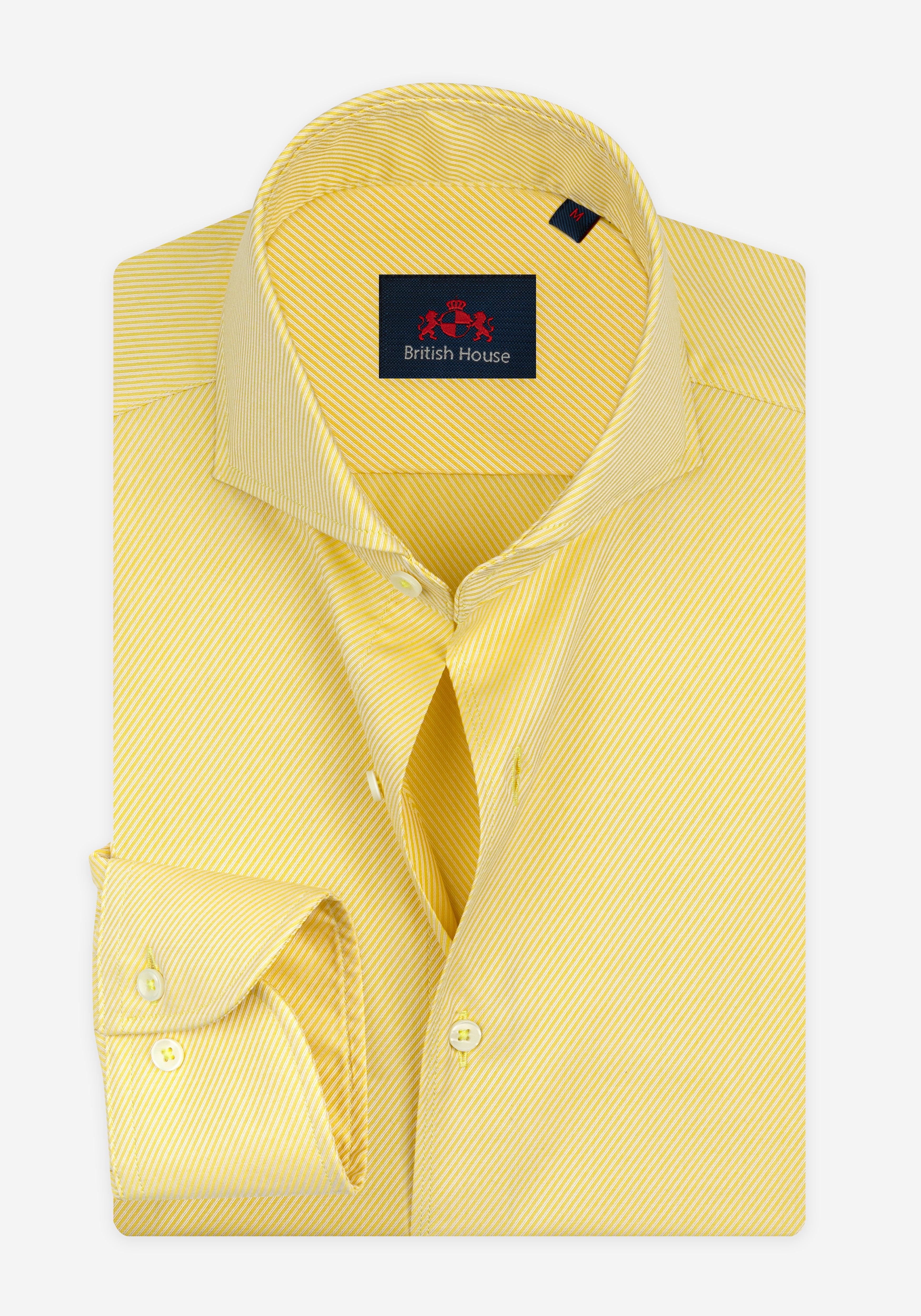 Sunbeam Yellow Stripe Signature Twill Shirt