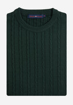 Ivy Green Braided Pullover